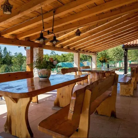 Holiday home Ucka Nature Park Mountain Hideway Robinson House Matic With Pool Brest